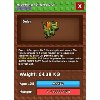 HUGE VENOM DILOPHOSAURUS | 64KG+| 1 MINUTE CD NO TOY