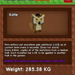 HUGE WISE OWL | NM / VENOM / EVER 🔥 | 280KG+ | AGE 500