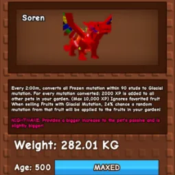 HUGE RAINBOW FROST DRAGON | NM / VENOM / EVER 🔥 | 280KG+ | AGE 500