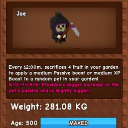 HUGE REAPER | NM / VENOM / EVER 🔥 | 280KG+ | AGE 500