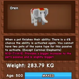 HUGE CARNIVAL ELEPHANT | NM / VENOM / EVER 🔥 | 280KG+ | AGE 500