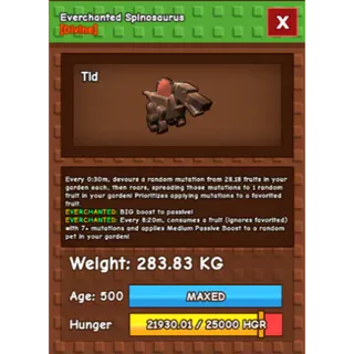 HUGE SPINOSAURUS | NM / VENOM / EVER 🔥 | 280KG+ | AGE 500