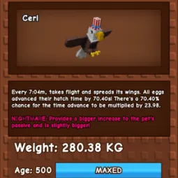 HUGE BALD EAGLE | NM / VENOM / EVER 🔥 | 280KG+ | AGE 500