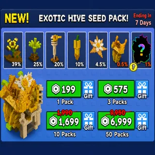 3x > Exotic Hive Seed Pack > 575R