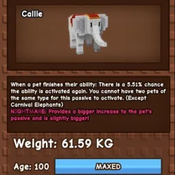 HUGE CARNIVAL ELEPHANT | NM / VENOM / EVER 🔥 | 60KG-61KG