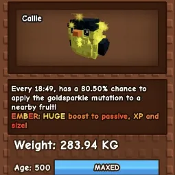 HUGE GOLD FINCH | NM / VENOM / EVER 🔥 | 280KG+ | AGE 500