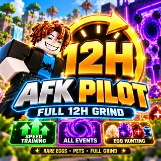 💎 12H AFK PILOT SERVICE | FULL 12 HOURS GRIND | READ DESC 🔥