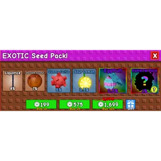 10x > Exotic Easter Seed Pack > 1699R