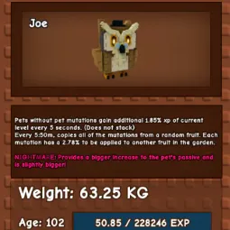 HUGE WISE OWL | NM / VENOM / EVER 🔥 | 60KG-61KG | AGE 100