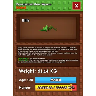 HUGE MOSS WYVERN | NM / VENOM / EVER🔥| 60KG - 61KG