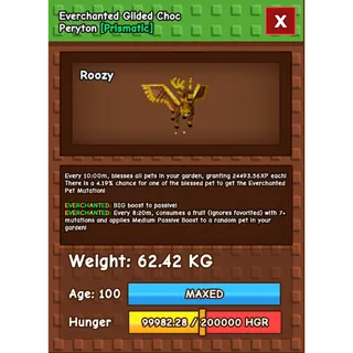 HUGE EVERCHANTED GILDED CHOC PERYTON 🔥 | 62.42KG | RARE KG