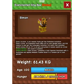 HUGE KING BEE | NM / VENOM / EVER 👑 | 60KG - 61KG