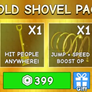 Gold Shovel Pack | Instant Delivery ⭐