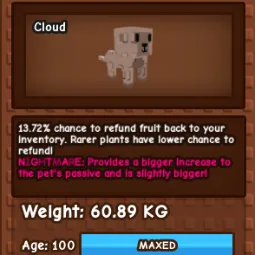 HUGE SILVER MONKEY | NIGHTMARE / EVERCHANTED🔥 | 60KG - 61KG