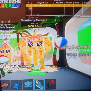 Straberry Elephant Rare*