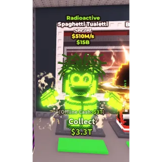 Radioactive Spaghetti Tualetti