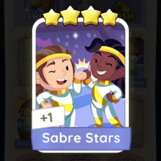 Sabre Stars Monopoly Go