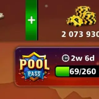 2 Million starter account (8 Ball Pool)
