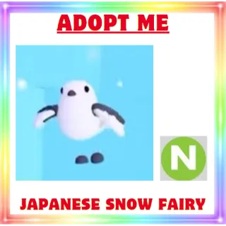 Neon Japanese Snow Fairy