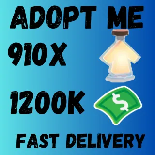 Bucks And Potions - Adopt Me