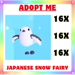 16x Japanese Snow Fairy