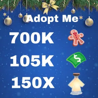 Gingerbread Bucks And potions - Adopt Me 