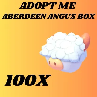 ABERDEEN ANGUS BOX 100X - ADOPT ME 