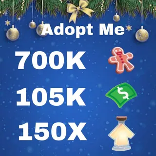 Gingerbread Bucks And potions - Adopt Me 
