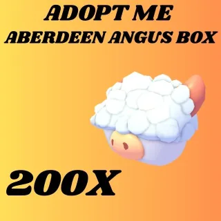 ABERDEEN ANGUS BOX 200X - ADOPT ME 
