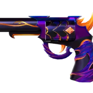 Purple and Orange Fang