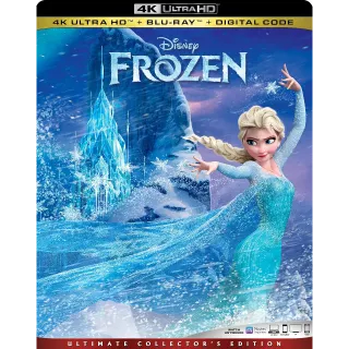 Frozen (4K/UHD Movies Anywhere, ports to Vudu, iTunes, Google Play, etc.)