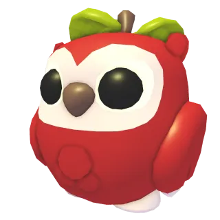 Neon Apple Owl