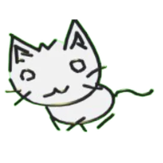 Neon 2d Kitty