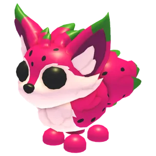 Neon DragonFruit Fox
