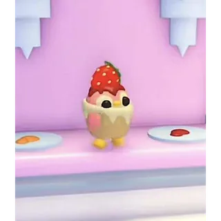 Neon Strawberry Penguin