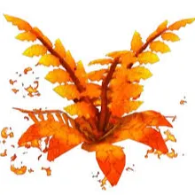 2x FIRE FERN