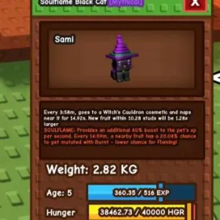 Soulflame Black Cat (Base2kg)