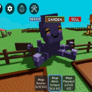 MEGA MIMIC OCTOPUS 8.15KG AGE 60