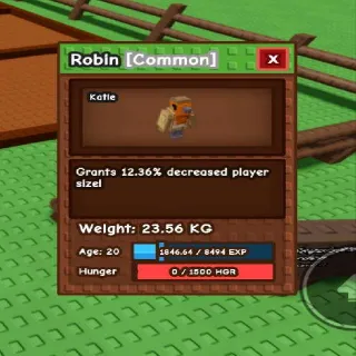 Titan Robin (MaxLv: 86.39kg)