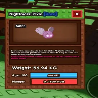 56kg! Huge Pixie Pink Nightmare