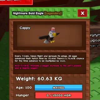 Huge Bald Eagle Nightmare