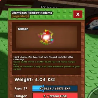 Rainbow Hatch Kodama