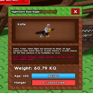 Huge Bald Eagle Nightmare