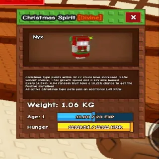 Christmas Spirit Gag - Grow A Garden