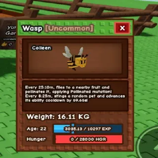 55kg If Max! Huge Wasp