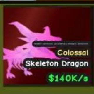 Colossal Skeleton Dragon - Catch And Tame