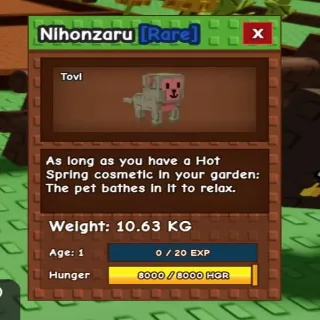 10kg Base❗️ Godly Nihonzaru