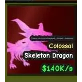 Colossal Skeleton Dragon - Catch And Tame