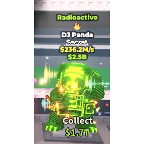 Radioactive DJ Panda 236.2M/s