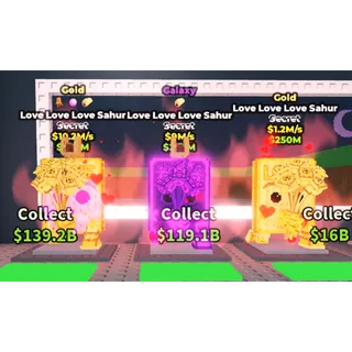 Love Love Love Sahur x3 Bundle